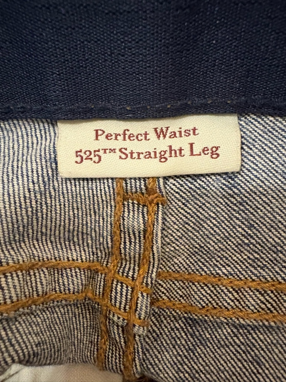Levi’s 525 Perfect Waist Women’s Straight Leg Jeans Size 6. - Picture 5 of 7